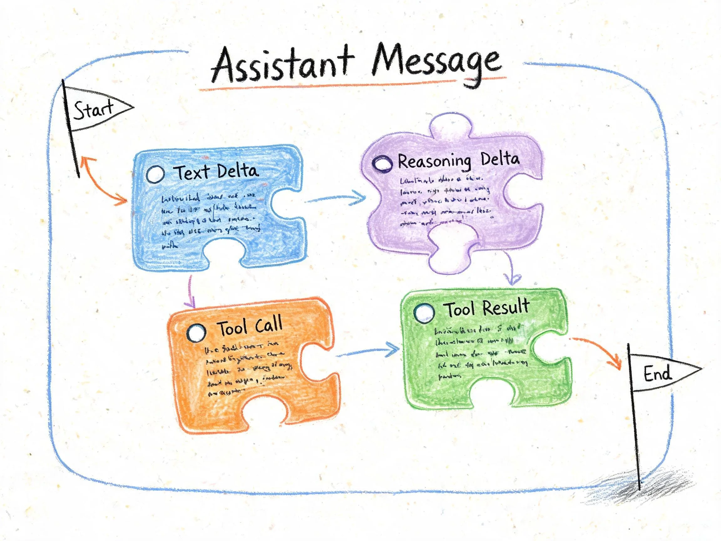 单 message vs 多 message